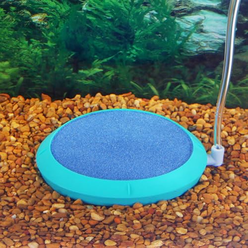 Penn-Plax Aquarium Bubble Disk Aerator - Air Pump Accessories – For Fish Tanks (Large) - size: Large