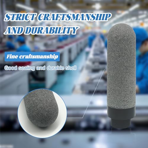 2 Pack Septic Tank Diffuser Cs113, Septic Tank Aerator Air Pump Diffuser Treatment Septic System Clearstream Wastewater Tank Processor (Grey) - color: Gray
