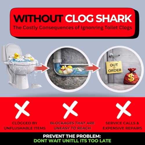 Commercial Toilet & Drain Clog Prevention Device, Heavy-Duty Plumbing Guard, Made in USA, Easy Tool-Free Installation, Prevents Pipe Blockages for Restaurants, Hotels & Businesses - style: 1 Pack