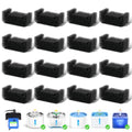 16 Pack Cat Water Fountain Sponge Filters, Replacement Foam Pre-Filter Sponges for 67oz/2L & 81oz/2.4L Pet Fountain (Pump Not Included)