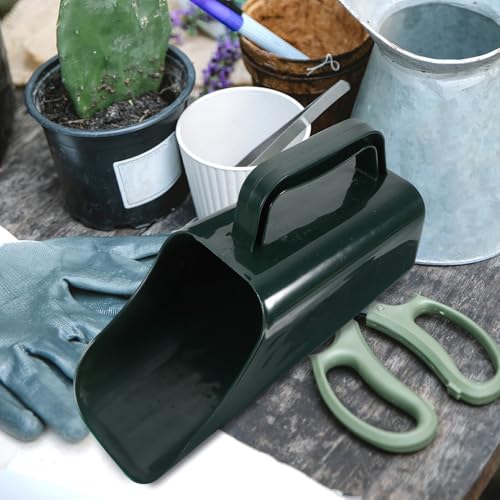 Fish Tank Cleaner Gravel Shovel Set, 2pcs Plastic Aquarium Soil Scoop with Drainage Holes, Handheld Mud and Sediment Removal Tool for Aquarium and Garden Use