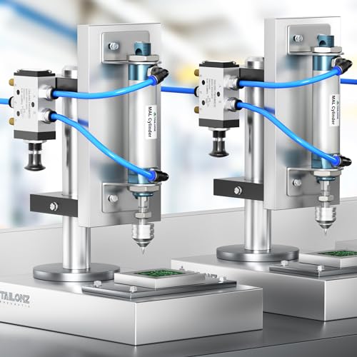 TAILONZ PNEUMATIC 1/4"NPT 5 Way 2 Position Spring Reset Air Hand Lever Operated Valve Pneumatic Solenoid Valve Manual Control Push-Pull 4R210-08-TH - size: 1/4"NPT, style: 5 Way 2 Position Spring Return