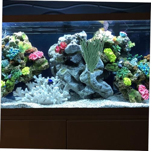 BESPORTBLE 10pcs Fish Breeding Spawning Mops Aquarium Plants for Fish Hiding and Climbing Natural Habitat Simulation Decorative Green Grass Shrimp Accessories