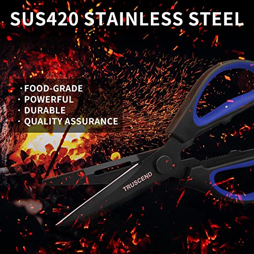 TRUSCEND Multi-Purpose Fishing, Heavy Duty Kitchen for Cutting, 2 Pack Of Hardened SS Provide Superior Rust & Corrosion-Resistance, Multi-Function Fishing Tools