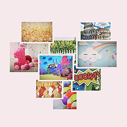 5x3ft Peaceful Forest Photography Backdrop for Outdoor Rustic Travel Theme Banner Decoration Stones Stream Trees Rainforest Jungle Plant Background Polyester Fabric Adults Portrait Photo - size: 5x3ft-P