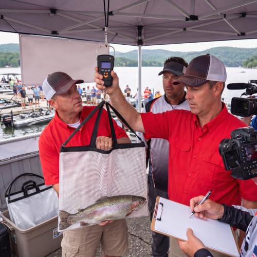 WinnerWhy 2 pcs Fishing Tournament Weigh-In Pouch 24” x 24” Waterproof Live Catch & Release Sack Airtight Fish Handling Gear for Bass & Walleye Competitions