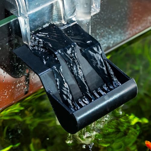 HOZOE Aquarium Filter Baffle, Fish Tank Accessory, Helps Maintain a Calm Water Surface and Slow Down Water Flow, Fish Tank Filter Flow Controller, Suitable for Most Hang-On-Back Filters. (6 CM) - size: 6 CM