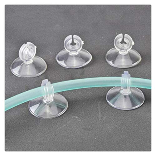 20Pcs Aquarium Suction Cup Clips Airline Tube Holders Clamps For Fish Tank A Creative And Exquisite Workmanship Practical