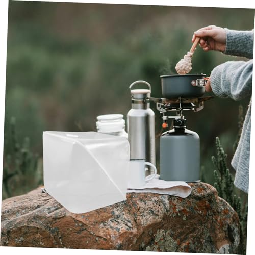 Totority Collapsible Camping Bucket Lid Portable Folding Water Storage Tank for Outdoor Camping Fishing Hiking