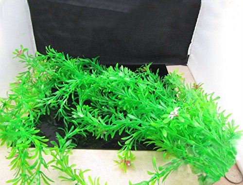 Honory99 40-100CM Simulation Fake Plants Aquarium Grass Landscaping Ornament Decorations