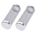 Quickun Stainless Steel Aquarium Flow Fish Filter Guard Net Shrimp Safe Inlet Inflow Protect Basket Mesh Media 16mm, 2Pcs - size: 16mm ID