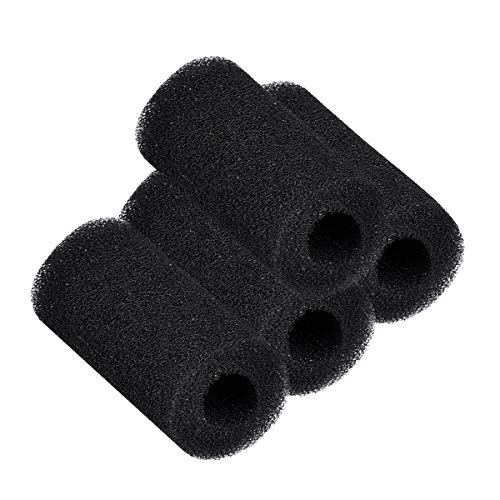 4PCS Pre-Filter Foam Sponge Roll Aquarium Filter Intake Cover for Aquarium Fish Tank (Large)