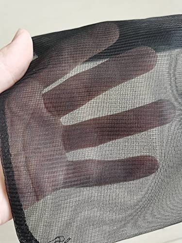Wave Point 10 pcs 8" x 6" Aquarium Fish Tank Pond Filter Media Mesh Bags Zipper Reusable (Black, Fine) - color: Black, Fine