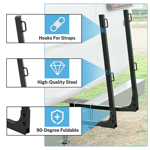 New RV Bumper Mount Tote Tank Carrier Secure Tank in Place