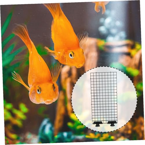Cabilock Aquarium Fish Tank Divider Board 10pcs Black Plastic Grid Partition for Fish Tank Isolation and Bottom Filter Suitable for Breeding and Aquarium Separation
