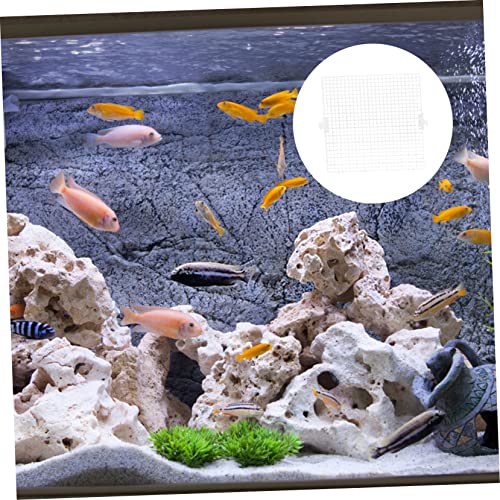 COLLBATH 8pcs Fish Tank Divider Kit Transparent Isolation Panels for Aquariums for Breeding and Segregating Fish Prevents and Safety