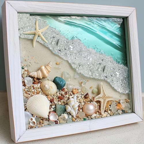 HappyFiller 1.3 LB Crushed Glass Sand Broken Double Mirror Glass Pieces Crush Stones for DIY Crafts,Resin Arts,Vase Fillers,Candle Holder Decor,Fairy Garden Terrarium Mini Rock Decoration - color: Mirror