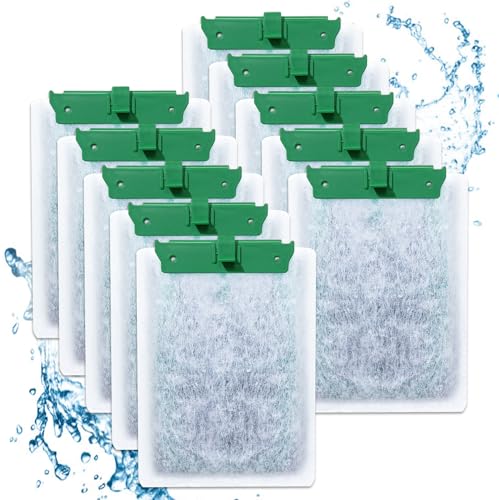 10PCS Medium Filter Cartridges Compatible with Tetra Whisper Bio-Bag Filter Cartridges Medium for Aquariums 10i IQ10 PF10, Fish Tank Filter Cartridges Power Filter Replacement for Tetra Filter - size: Medium,10 Pack