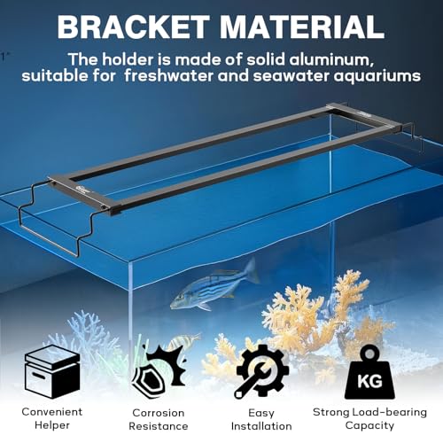 hygger Aquarium Chillers Fan Holder (for HG-051), Suitable for Multiple Fans, Other Models of Clip Products, Medium Large Freshwater Saltwater FishTanks