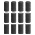 12 Pieces Black Pre-Filter Sponge Foam Roll Accessories for Aquarium Fish Tank