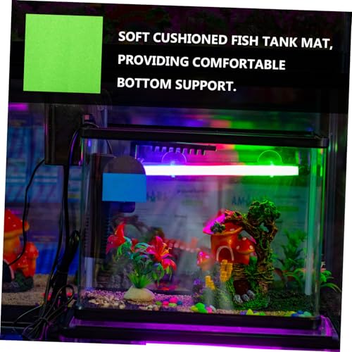 Mipcase Nonslip Fish Tank Pad Thickened Aquarium Cushioning Mat for Water Absorption Heat Preservation Material for Fish Tanks Protects Integrity of Aquariums