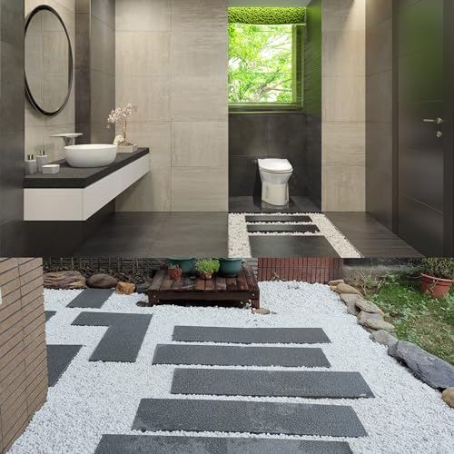 White River Rocks 20lbs, 1-2Inch Natural Pebbles for Plants, High Polished Decorative Stones for Aquarium Vase Filler Fish Tank Landscaping Garden - color: White, size: 20 Pounds