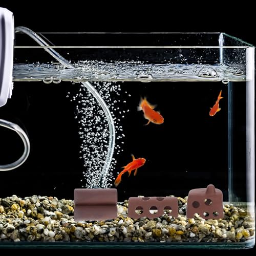 SUPVOX 7pcs Aquarium Fish Tank Decoration Purple Clay Ceramic Shrimp Cave Hideout Ornaments Breeding Shelter Landscaping Decor for Freshwater Fish and Shrimp