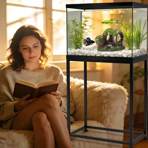 Decorative Shrimp Cave, Aquarium Corner Accessory, Tank with Rock Feature, Strong Resin Fish Shelter, Stylish Terrarium Decor with Natural Look, Freshwater Habitat Tool for Catfish and Axolotl - color: Small