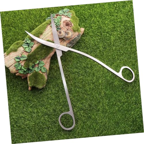 BESPORTBLE Stainless Steel Wave Scissors for Aquascaping Aquarium Plant Trimming Tools for Intricate Landscaping and Maintenance Fish Tanks