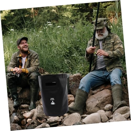 Alipis Foldable Water Bucket 20L Multi-Purpose Collapsible Container for Camping Fishing Car Washing Portable Outdoor Water Holder Easy Storage