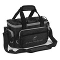 Calamus Fishing Tackle Bags - Saltwater & Freshwater Fishing Bags - Rip-Stop PE - Padded Shoulder Strap - Pliers Storage - Black - color: D：Black(without trays)-14.3*9*7.5 inches