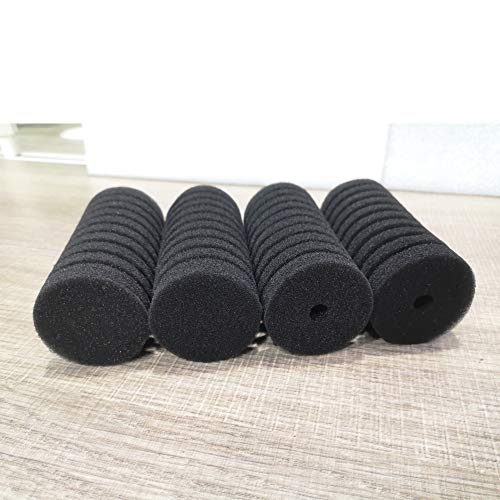 hygger Pack of 4 Replacement Sponges for Aquarium Double Sponge Filter (S) - size: Sponge S