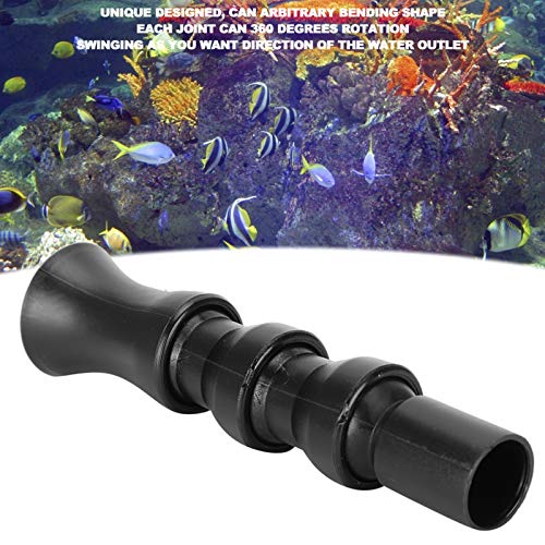 Fish Tanks Water Pump Outlet Nozzle PVC Multi Direction Adjustable Rotating Durable Flexible Connector for Aquarium Fish Tank Accessories 20mm 25mm 32mm (20mm tornado) - style: 20mm tornado