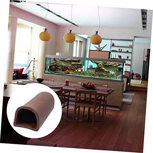 Fish Tank Tunnel Hideaway Unique Aquarium Shelter for Shrimp Fish Decorative Breeding Tube for Fun Safe Freshwater Tanks