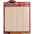 Yelanon Felt Furniture Pads for Hardwood Floors -36 Pcs 2" Premium Floor Protectors for Furniture, Felt Pads for Chair Legs, Beige - size: 36 pcs 2" Square Beige