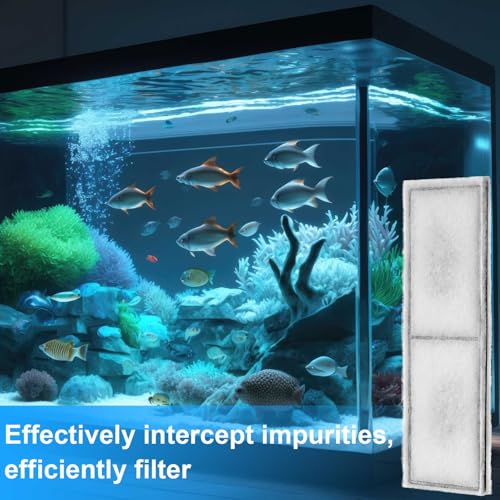 Filter Foam Cartridge Pad Compatible with Fluval U3 Poly-Max with Zeolite Particles Underwater Sponge Aquarium Underwater Filter Replacement Accessories for Aquarium Fish Tank
