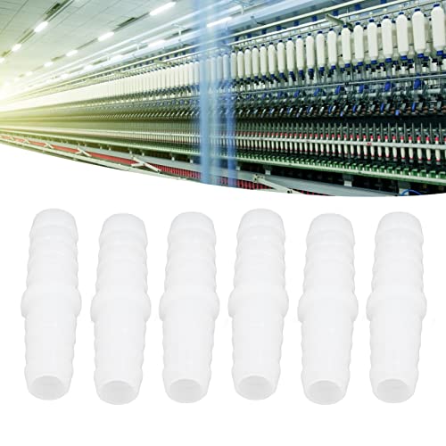 Plastic Hose Barb Fittings, Durable PE Straight Connectors for Secure Hose Connections in Aquariums Labs and Irrigation Systems 10Pcs 9-9mm Size - size: 9-9mm straight through