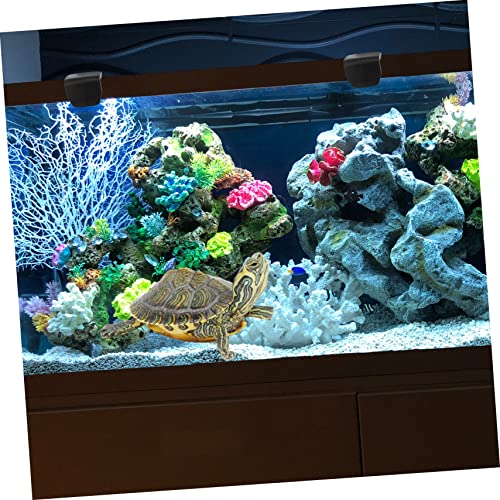 4Pcs Turtle Terrarium Buckle Anti-Escape Lock Reptile Feeding Tank Parts Secure Latch for Amphibious and Rainforest Tanks Easy Install and Remove