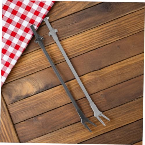 Abaodam 4pcs Extra Long Aquarium Tweezers Aquatic Planting Tool for Fish Tank Maintenance Efficient Cleaning Scaping for Aquatic Plants Debris Removal