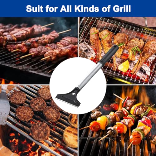 CELOX Grill Scraper, Heavy Duty Flat Top BBQ Grill Scraper for Cleaning