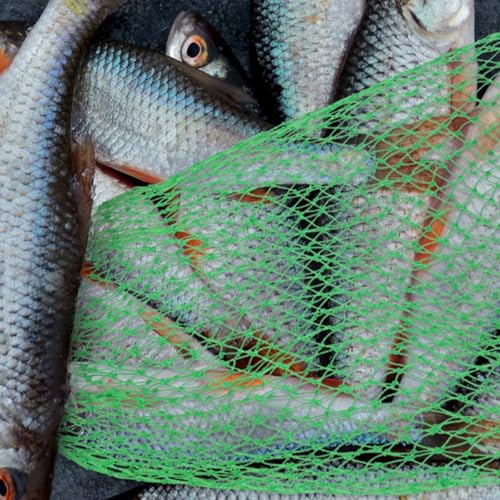 Toyvian Fishing Net Replacement Head Thickened Nylon Fish Catching Net Lightweight Portable for Freshwater and Saltwater Fishing
