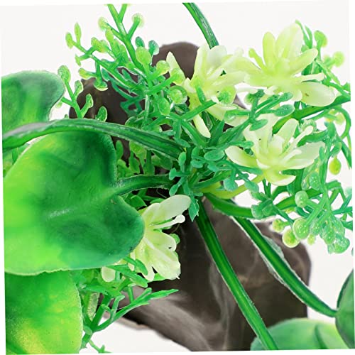 SUPVOX Desktop Aquarium Grass Decorative Plant Compact Fish Tank Grass Artificial Aquarium Decor for Fish Tank Landscaping for