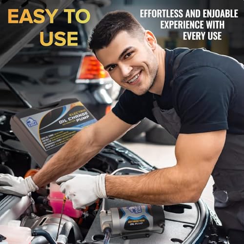 Harpy Eagle Electric Oil Change Extractor Pump 12/24V 100W, Oil Сhange Fluid Extractor Suction Transfer Pump Portable for Automotive, Cars, Boats, Motorcycle,Trucks with Storage Case/Patent Pending - size: Oil Extractor Pump