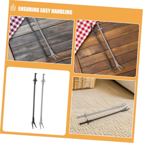 Abaodam 4pcs Extra Long Aquarium Tweezers Fish Tank Planting Tools for Aquascaping Efficient Water Plant Cleaner for Feeding and Maintenance Aquariums and Terrariums