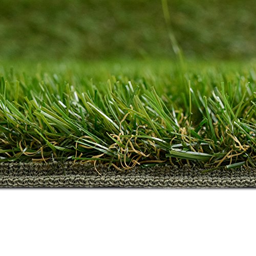 iCustomRug Ivy, Thick Realistic Grass Mats & Rugs 2' X 10' Synthetic Turf with Finished Edges, Indoor Outdoor Grass Pet Pad - size: 2' x 10' (Rectangular)