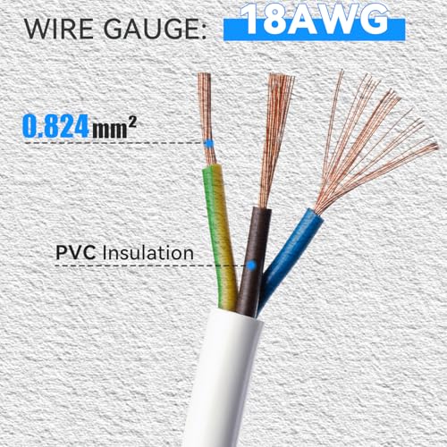 SHOPLED 6FT Male-to-Female Extension Connection Cords for T5 T8 LED Shop Lights, 1.8 Meter Connecting Wire Linkable Integrated Tube Ceiling Lights (4-Packs) - style: 6FT M/F Connection Wire