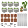 26 Pack New Upgrade Aquarium Plant Weights, Aquatic Water Plant Fixed Rings, Water Plants Cultivation Fixed Ring Plant Pot for Secure Aquatic Plant Placement (26PCS)