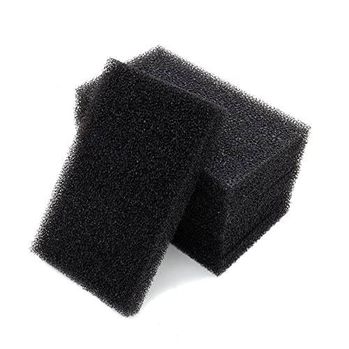 Aquarium Bio Filter Media Sponge, 6.28 x 4 x 0.78 inch 6 Pack Cut-to-Size Foam for Aquarium Fish Tank (6 pcs) - size: 6 pcs