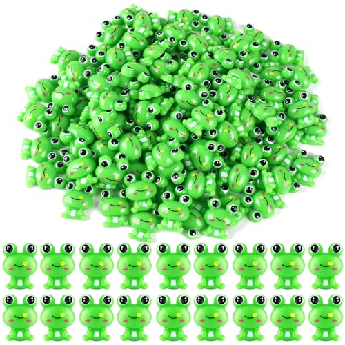 Tmtains Slime Charms Kawaii Resin Charms 3D Cute Nail Charm Mini Flatback Luminous Animal Charm Bulk Resin Jewelry Making Turtle Embellishments Supplies for Cell Phone Scrapbooking DIY Crafts - color: De 120Pcs Resin Frog