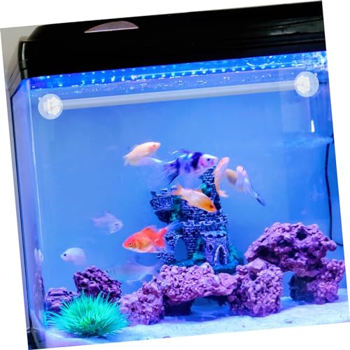 POPETPOP Aquarium Lid Clips Light Bracket Silicone Suction Cups Fish Tank Lamp for Aquarium